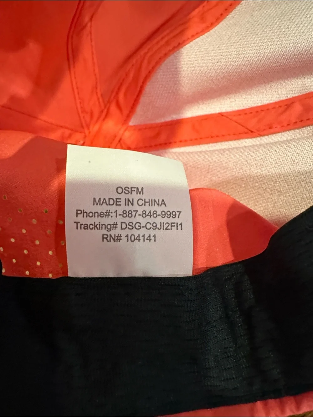 DSG Cabana Coral Adjustable Performance Cap